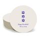 Star of David Row Round Coasters Image 2 of 2